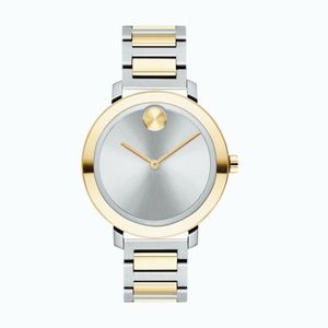 Movado Bold Two-tone Ladies Watch 34mm NWT